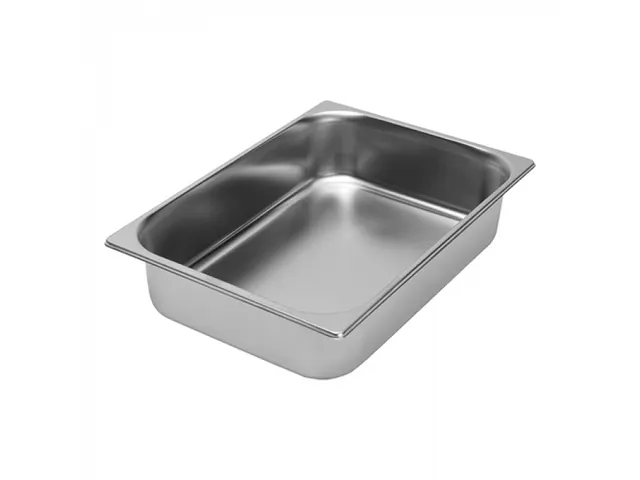 Emga IJs uitschepbak 12cm hoog RVS 36x25cm - 8 liter