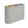 Vepabins Afvalscheidingsunit Triomf 3x45 Liter Afvalstromen Lichtgrijs