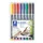 Viltstift Staedtler OHP Lumocolor 317 Medium 1.0mm Assorti 8 stuks