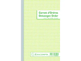 Orderboek FR/NL 21x13,5 50bl dupli - 3