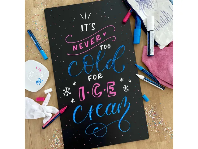 Marqueur craie Schneider Maxx 265 Bleu