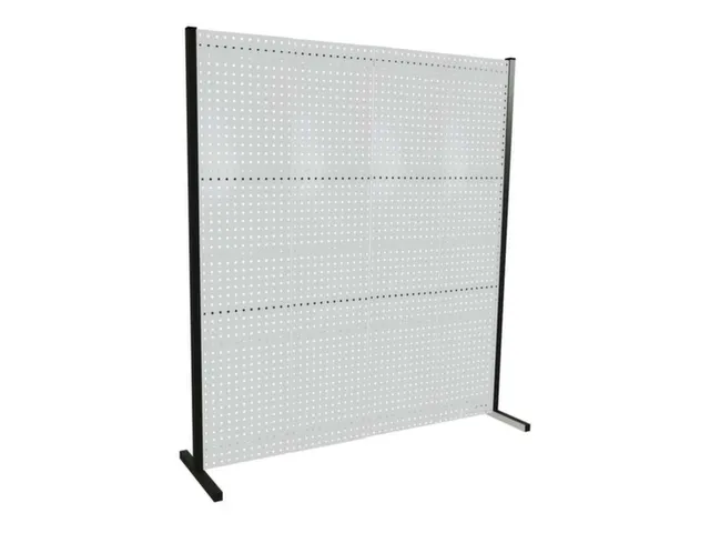 Paroi De Séparation En Tôle Perforée,Élément Simple,Hors-Tout L 2