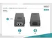 10 Gigabit Ethernet PoE+-injector, 802.3at 30W