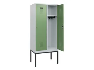 schoollocker,HxBxD 1950x800x500mm,2vak,vak B 400mm,cil.-slot - 1