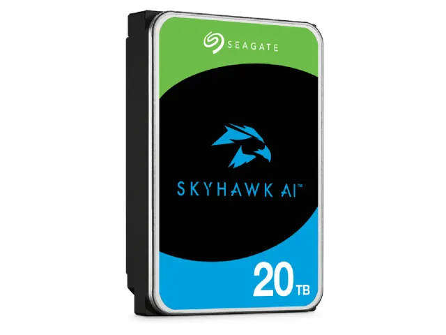 Seagate SkyHawk AI, 20 To, 7200 tr/min, 512 Mo, 3.5 inch, Série ATA I