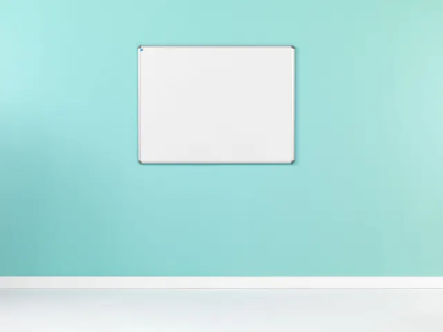 Smit Visual Tableau blanc 120x240cm émaillé Design 16mm profil alu