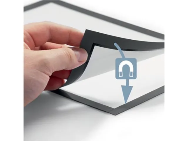 Duraframe A4 zwart, in ophangbare etui