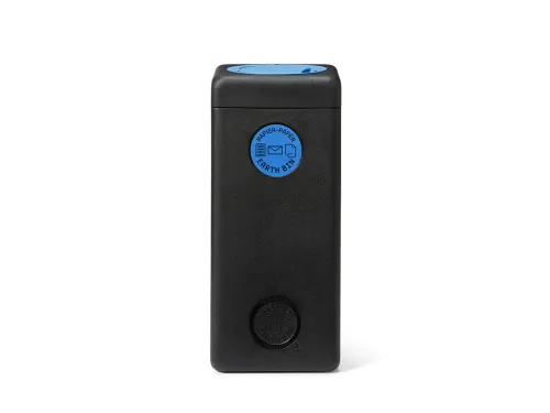 Afvalbak 60 liter, EarthBin Zwart Blauw