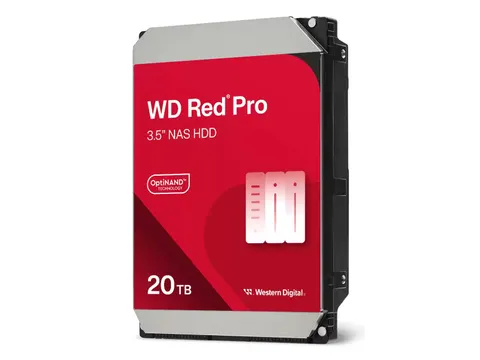 Western Digital Red Pro WD202KFGX interne harde schijf 20TB