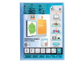 Showalbum Oxford Polyvision A4 40 Tassen PP blauw - 2