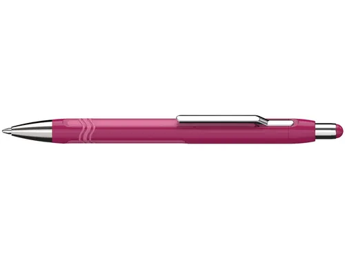 Balpen Schneider Epsilon XB huls braamrood, blauwschrijvend