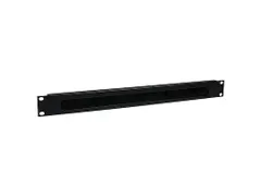 1U borstelstrip-kabelpaneel voor horizontale serverracks