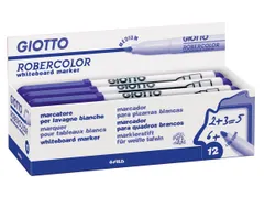 Robercolor whiteboardmarker, medium, ronde punt, 4mm blauw