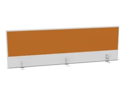 opzetpaneel,v. bureau,aanbouw achter,B 1800mm,Bl-wit,BN3005-geel