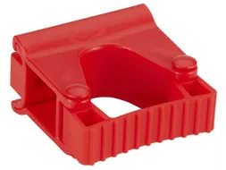 Vikan Hygiene Klem voor Hi-Flex Wandhouder Rood