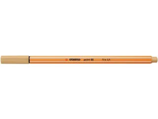Fineliner STABILO point 88/88 fijn licht oker - 5