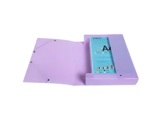 Klasseerdoos rug 60m m PP Chrom.Pastel - 18