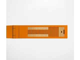 Biodynamische flexibele lamp Flex Oranje - 2