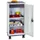Materiaalkast 1100x500x500mm 2legborden Uitschuifbaar 1lade Ral7035