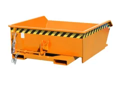 mini-kiepbak,HxLxB 450x1385x1280mm,0,46m³,draagverm. 1000kg,RAL2000