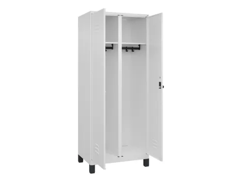 locker voor scheiding van kleding,HxBxD 1950x800x500mm,2vak