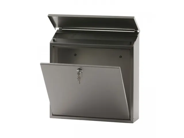 Wandbrievenbus 37cm Rvs