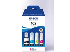 102 EcoTank 4-kleuren multipack (337 ml) 6000-7500 Pagina's