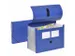 Documentenmap Accordeon Blauw 12-Vaks