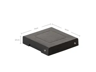 PureBox Black 120x120 25mm - 3