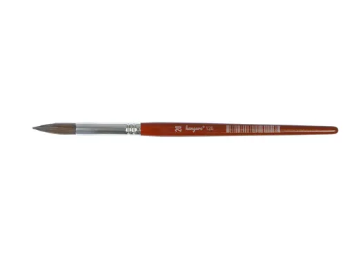 Penseel Kangaro Serie 120 rond Nr. 20 geitenhaar doos 6 stuks