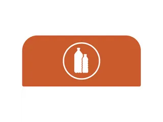 Configure Recyclingstation Paneel Plastic NL 57 liter - 1