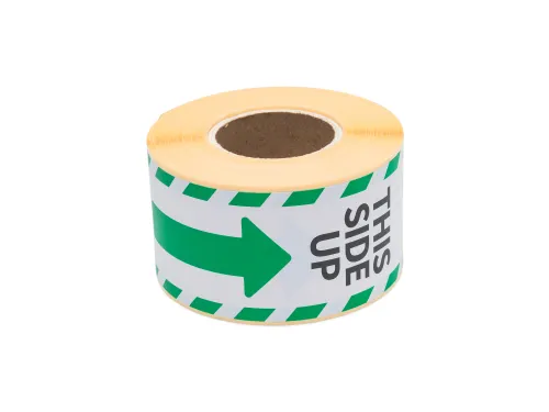 Verpakkingsetiketten 46x125mm Op Rol This Side Up 250 Stuks