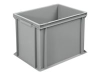 Euronorm Stapelkrat Pe Hxlxb 320x400x300mm 31liter Grijs