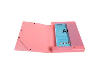 Klasseerdoos rug 40m m PP Chrom.Pastel - 12