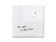 Glasmagneetbord Sigel Artverum 30x30x1.5cm Wit
