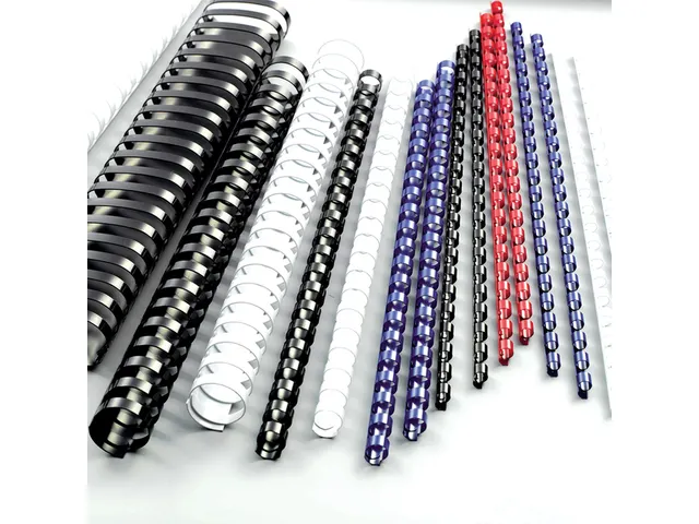 Bindrug Gbc 25mm 21-Rings A4 Zwart 50 Stuks