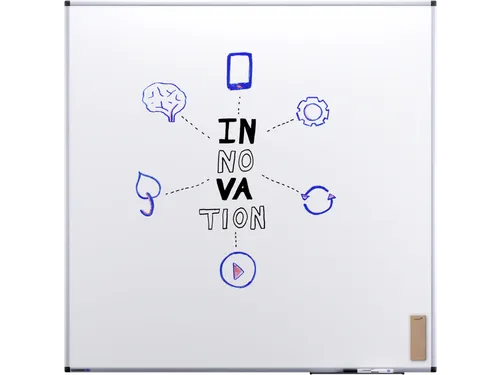 UNITE whiteboard 120x120cm