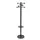 Kapstok MAUL Grando staand 175cm 16 haken zwart RAL9004