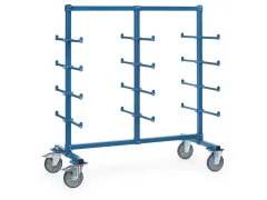 Draagarmwagen 4625-1AS met afrolbeveiliging en PVC 4625-1AS