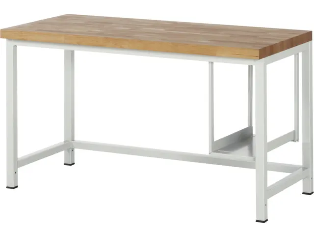 support UC,p. établi,HxlxP 500x150-230x500mm,acier,RAL7035