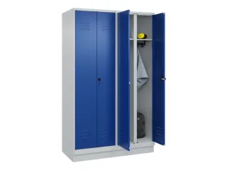 locker voor scheiding van kleding,HxBxD 1950x1200x500mm,4vak - 3