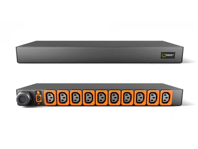 Vertiv GVHVRN102-102L13PS6-IP44, Basis, 1U, Horizontaal, Zwart, 10 AC-