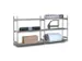 rayonnage grande largeur,base+1xsuivant,HxlxP 2000x4090x435mm