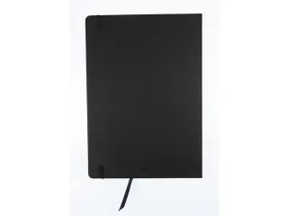 Schetsboek Kangaro A4 zwart PU HC 80 blad 140gr roomwit met elastiek e - 6