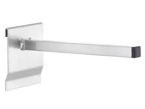 Universele Houder Gesleufde Platen D 17 kg Hoekig Aluminium-Kleurig