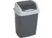 Poubelle MAULswing 5 litres avec couvercle basculant gris