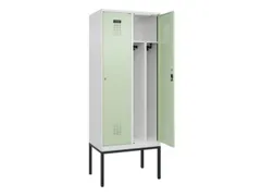 locker voor scheiding van kleding,HxBxD 2120x800x500mm,2vak