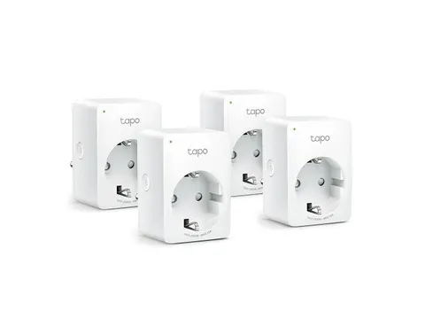 TP-Link Tapo P100 (4-pack) smart plug 2300 W Wit