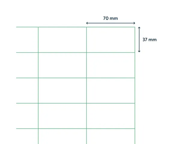Verwijderbare Etiketten 70x37mm wit Doos a 1000 Vel 42012