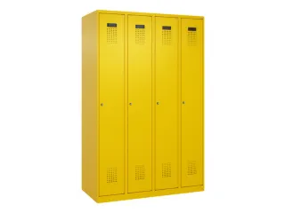 locker voor scheiding van kleding,HxBxD 1850x1200x500mm,4vak - 2